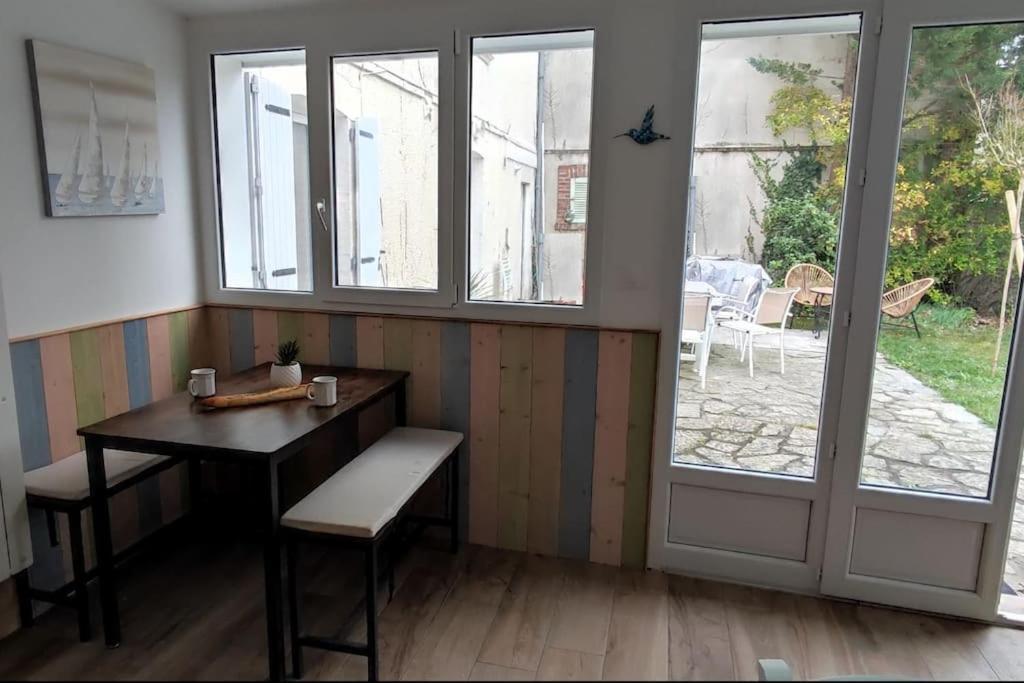 Maison Spacieuse 50 M De La Plage Ouistreham Exterior foto